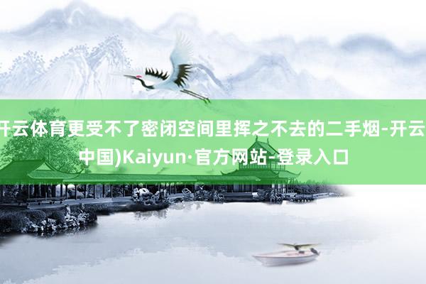 开云体育更受不了密闭空间里挥之不去的二手烟-开云(中国)Kaiyun·官方网站-登录入口